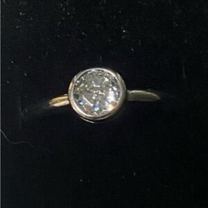 Pandora Era Lab-grown Diamond Bezel Ring 0.25 carat tw Sterling Silver